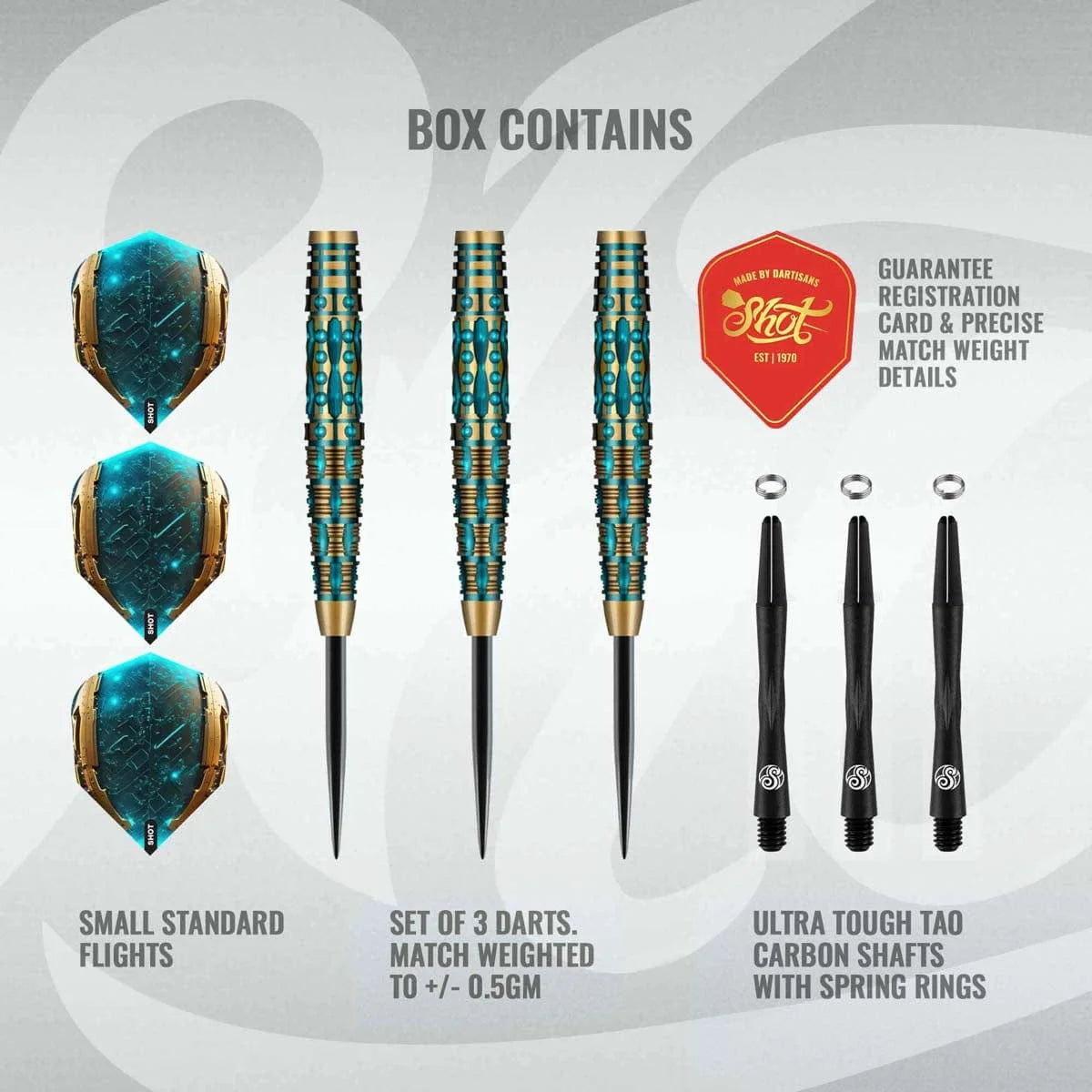 AI Replicant Steel Tip Dart Set - 90% Tungsten Barrels