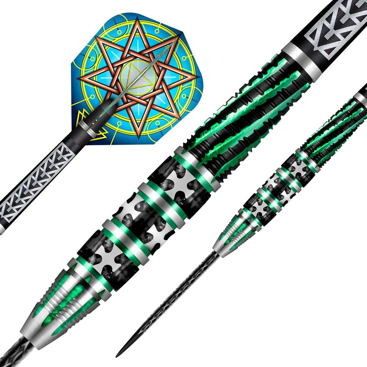 Celt Druid Steel Tip Dart Set-90% Tungsten Barrels
