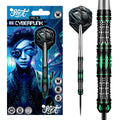 AI Cyberpunk Steel Tip Dart Set - 90% Tungsten Barrels