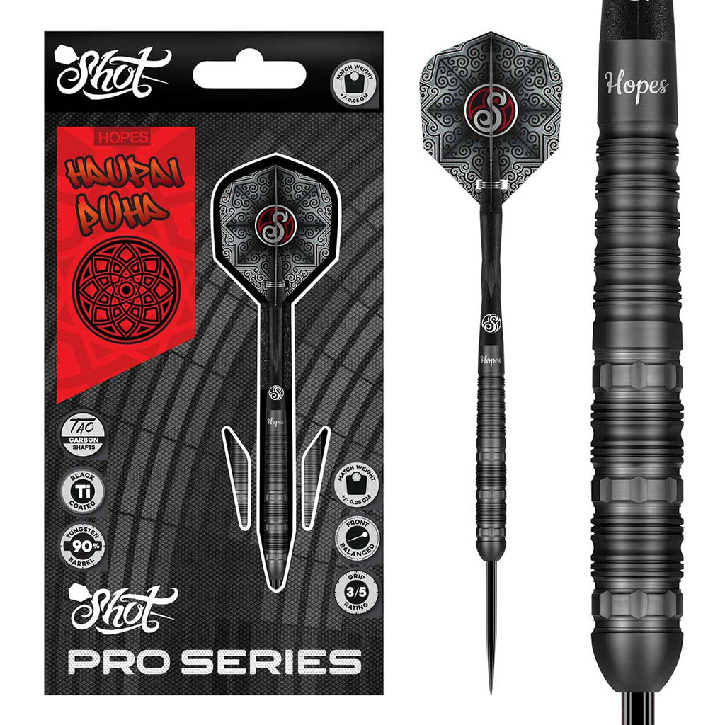 Pro Series Haupai Puha 2.0 Steel Tip Dart Set - 90% Tungsten