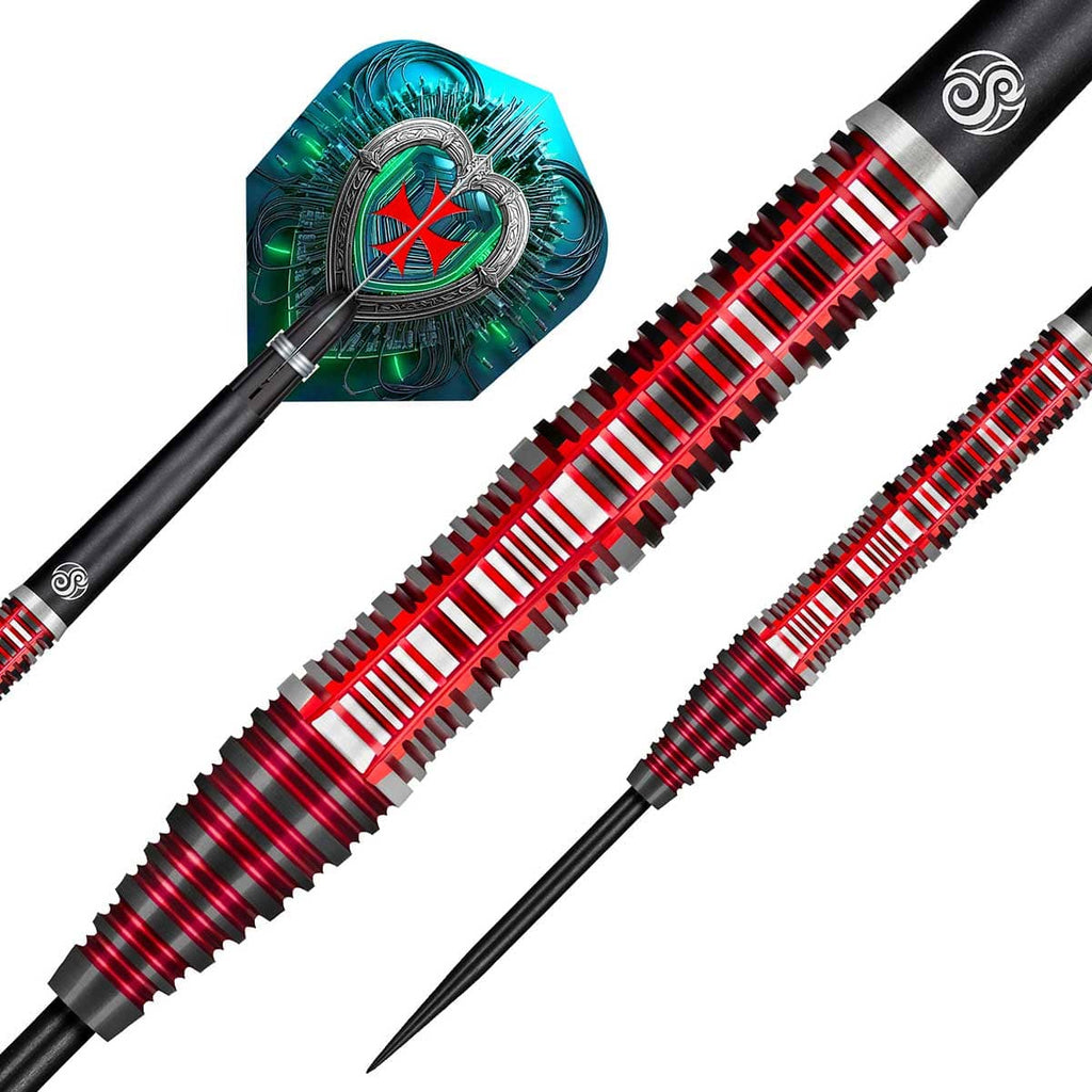 Future Knights Dreadheart Steel Tip Dart Set - 90% Tungsten Barrels