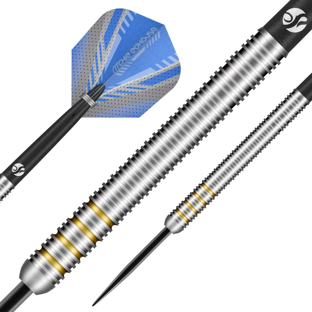 Ritchie Edhouse Steel Tip Dart Set - 90% Tungsten Barrels