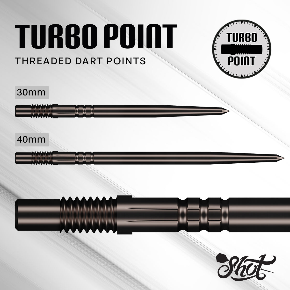 Turbo Steel Tip Dart Points
