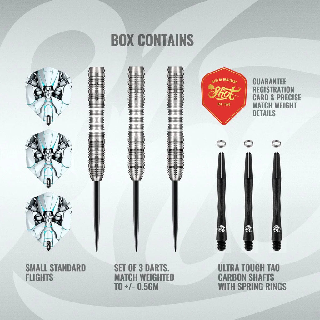 AI Scorpula Steel Tip Dart Set - 90% Tungsten Barrels
