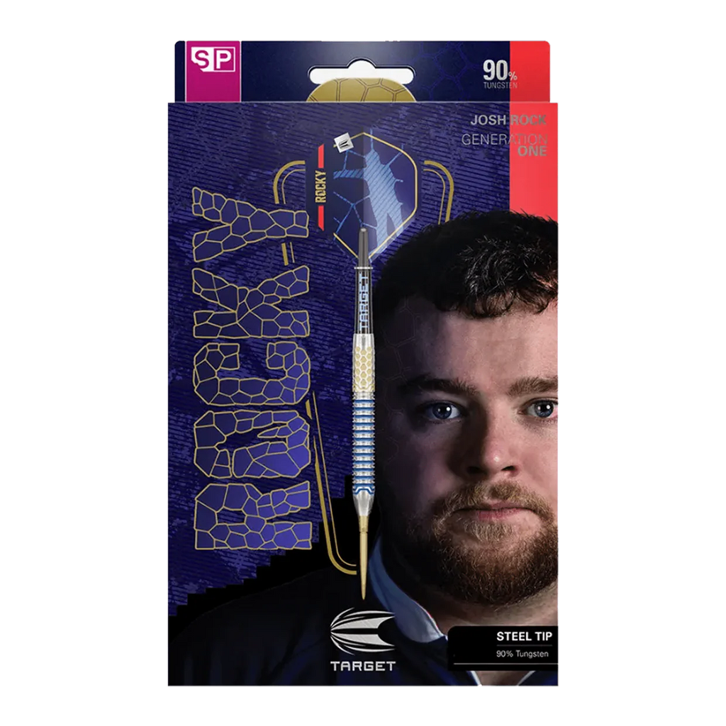 Josh Rock G1 Swiss Point - 90% Tungsten Steel Tip Darts